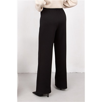 Брюки чёрные трикотажные Альта №1