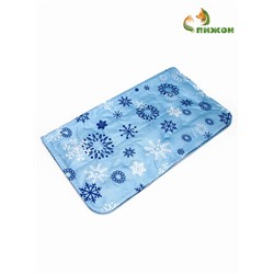 Коврик охлаждающий (гель), 65 х 50 см, снежинка