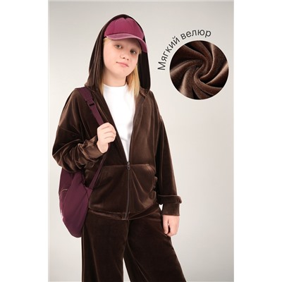 Велюровый костюм для девочки Happyfox