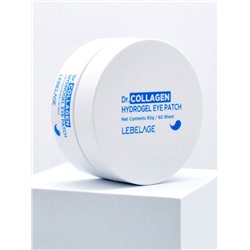 Lebelage Гидрогелевые патчи для глаз с коллагеном / Dr.Collagen Hydrogel Eye Patch, 60 шт.