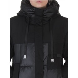 A81 BLACK Пальто зимнее женское (200 гр. холлофайбер)