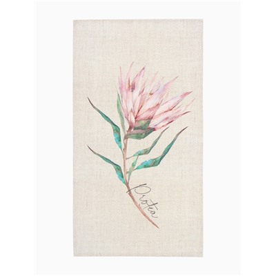 Набор полотенец «Этель. Цветочное настроение» 45×70 см - 3 шт., репс 167 г/м², хлопок