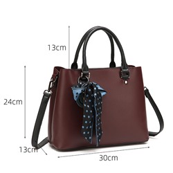 Женская сумка, экокожа, Saint Miranda 29324 Бордовый