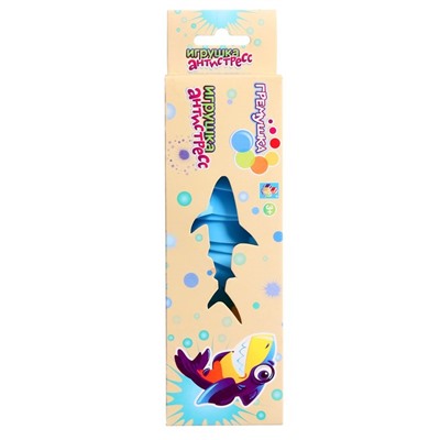 Игрушка «Гремушка. Акула», 20.5×6 см, цвета МИКС