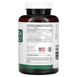 Healths Harmony, 98% экстракт зеленого чая, 1000 мг, 120 капсул (500 мг на капсулу)