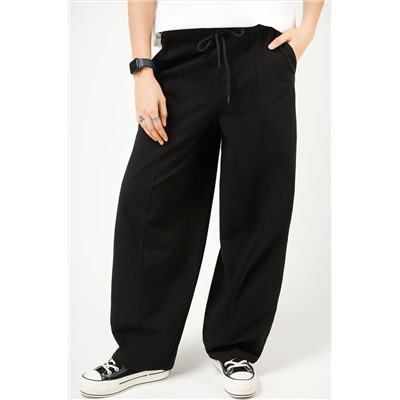 Женские брюки-багги из футера Happyfox