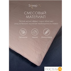 SleepiX ЮКО т-син/роз КПБ 175х205-1/230х250-1/50х70-2/70х70-2, 6 пр., модал/бамбук