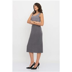 Юбка И 001 дл/серый