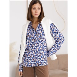 Блузка из вискозы твил