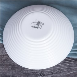Столовый набор 19 предметов Риф белый / W-19/751027001800 (WHITE) /уп 2/