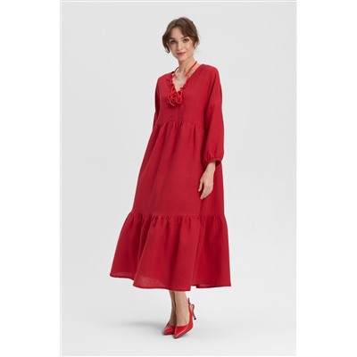 Платье — П133ТВ красный