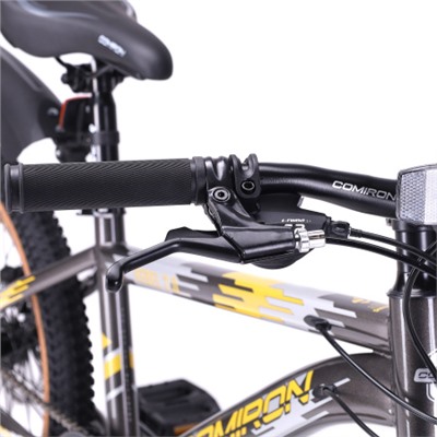 Велосипед 20" рама 12" 7sp COMIRON REBEL ригид чёрный