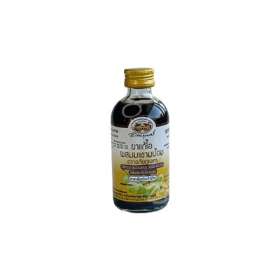 Тайская микстура от кашля на основе экстракта эмблики от Abhai Herb Compound Makhampom Cough Mixture 120ml