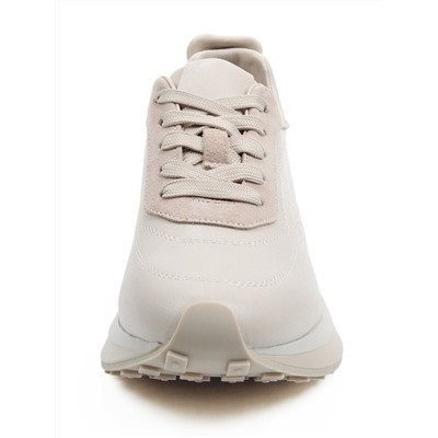 03-A180-2 LT. BEIGE Кроссовки женские (натуральная кожа)