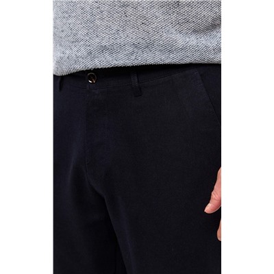 Брюки лен P511-0852 navy