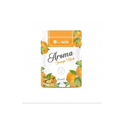 Тканевая маска для лица Апельсин Le'Skin Orange 25 мл