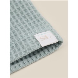 Халат вафельный женский SL HOME: Basic «Аззура», хлопок 100%, бирюзовый