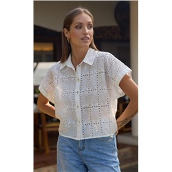 Рубашка к/р F412-1146 white