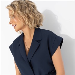 Жилет на подкладе, Слишком модно (deep blue)