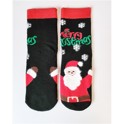 Носки НГ р.35-40 "New Year's magic" Санта Merry Cr