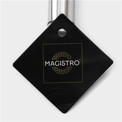 Сито для просеивания Magistro Arti gold, d=12 см, золотистая