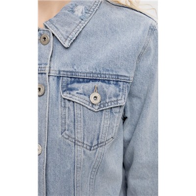 Куртка джинс P512-1201 l.blue