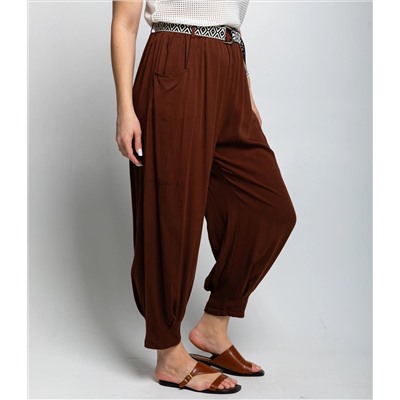 Брюки #ОКТ085008, шоколадный