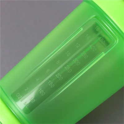 Бутылка/Шейкер MET-Rx SHS-450 зелёная, для спортивного питания 450ML/уп50
