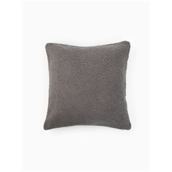Наволочка декоративная «Этель» Boucle, 43×43 см, серая