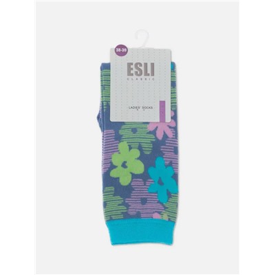 ESLI CLASSIC Носки женские хлопковые