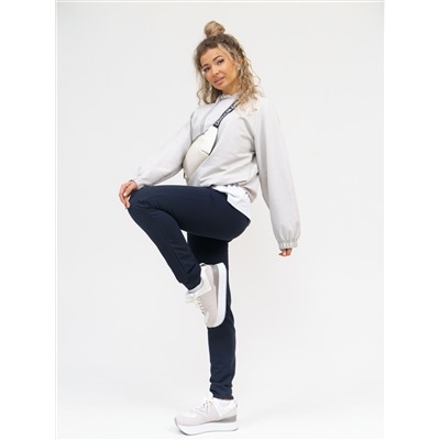 756 Брюки "Серо-синий"