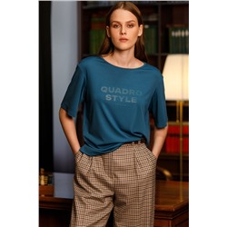 Футболка трикотажная с принтом