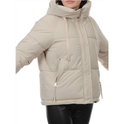 A2303 BEIGE Куртка зимняя женская (150 гр. холлофайбер)