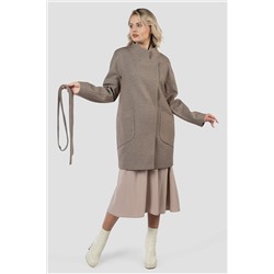 01-11991 Пальто женское демисезонное (пояс)