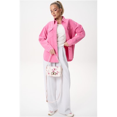 Рубашка Мишель (малиновый)