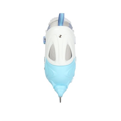 Коньки ледовые раздвижные COMIRON / M /уп 6/ (35-38) синие