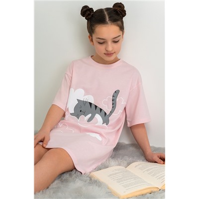 Туника оверсайз для девочки Happyfox