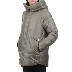 78 GRAY GREEN Куртка зимняя женская (200 гр. холлофайбер)