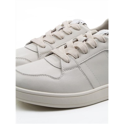 03-A1019-2 LT. BEIGE Полуботинки спортивные женские (натуральная кожа)