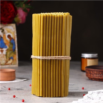 Свечи церковные №60, упаковка 1 кг, парафин и воск