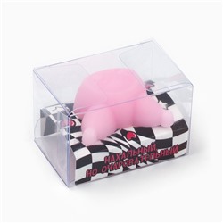 Мялка антистресс «Нахальный, но очаровательный», розовая, 4.4×3.5 см