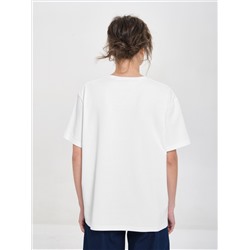 Футболка оверсайз с принтом