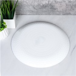 Тарелка обеденная 254 мм ЗОЛОТО белая / ZSP100 (White Gold ) /уп 6/36/