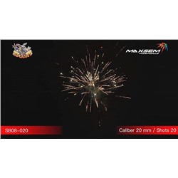 Фейерверк SB08-020 Kundung (0,8" х 20)