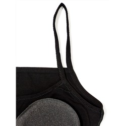 4012-02 Топ для девочки черный (BAYKAR)