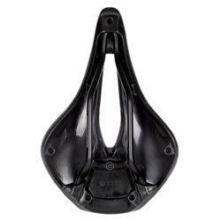 Седло велосипедное MTB COMIRON SAGAN M046A 245X155, Технологии: DW, ED. Верх: PU принтованный глянец, Цвет: Чёрный+Серый  /уп 40/