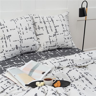 КПБ Simple Life 2,0 спальный, бязь, 100 % хлопок, пл. 120 гр./кв.м., Matrix (Матрикс) Пододеяльник 177*217, простыня 180*217, наволочка 70*70 (2 шт.)