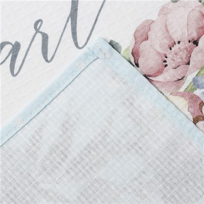 Набор полотенец «Этель» Heart 2 шт., 100% хлопок