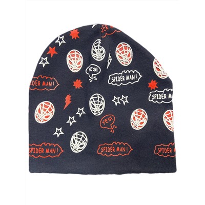 Шапка для мальчика Spider 9.002 черный
