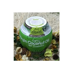 Лечебная маска для волос с Кокосовым маслом от Caring, Hair Treatment Virgin Coconut Oil, 230 гр